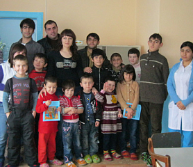 Рождественская встреча в детской туббольнице г. Черкесска